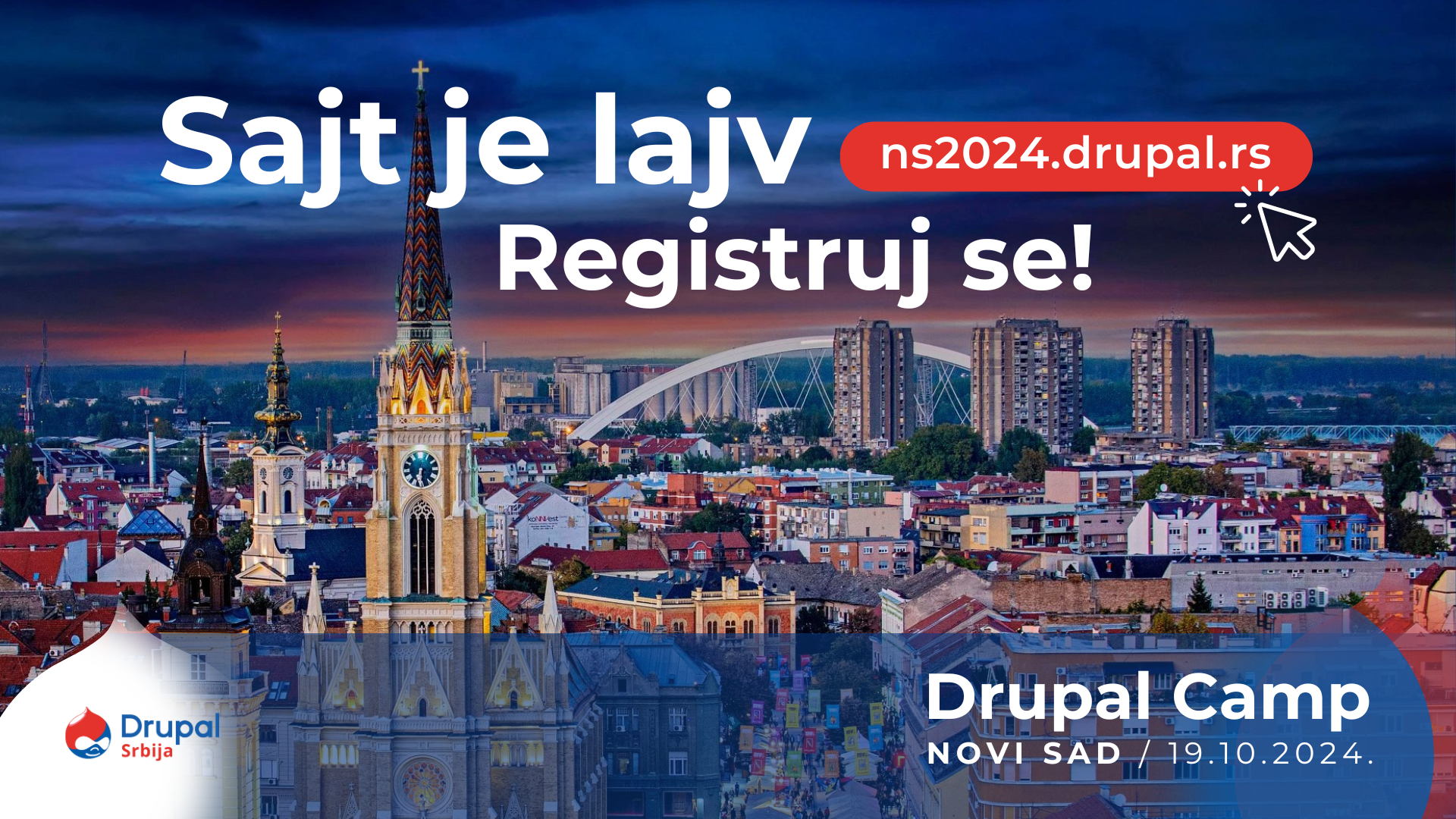 Drupal Camp Novi Sad 2024 | Registruj se